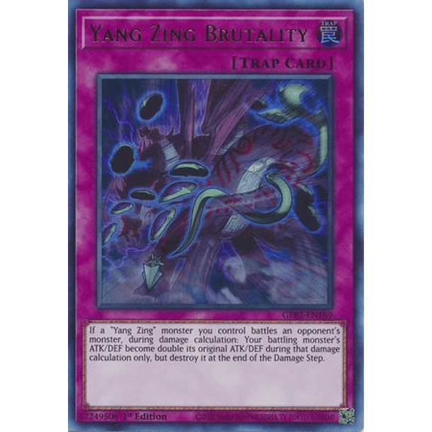 Yang Zing Brutality - GFP2-EN169 - Ultra Rare