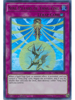 Nine Pillars of Yang Zing - GFP2-EN171 - Ultra Rare