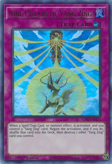 Nine Pillars of Yang Zing - GFP2-EN171 - Ultra Rare