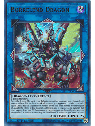 Borrelend Dragon - GFP2-EN006 - Ultra Rare