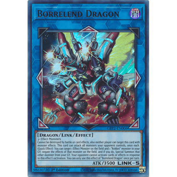 Borrelend Dragon - GFP2-EN006 - Ultra Rare