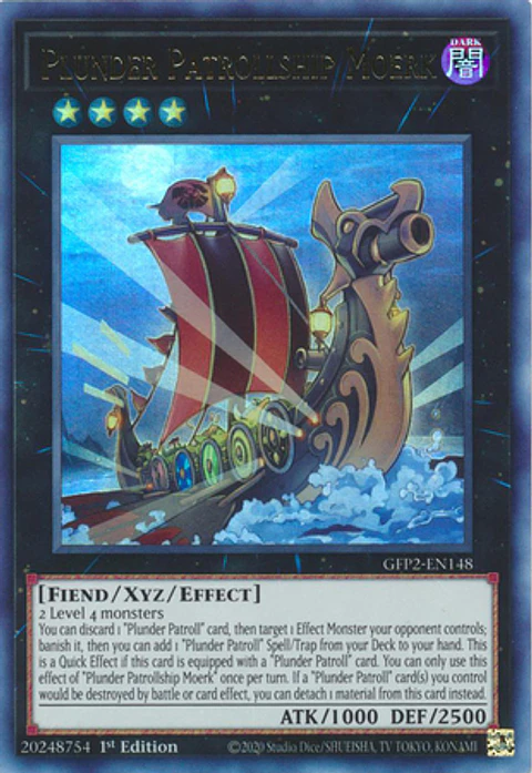 Plunder Patrollship Moerk - GFP2-EN148 - Ultra Rare