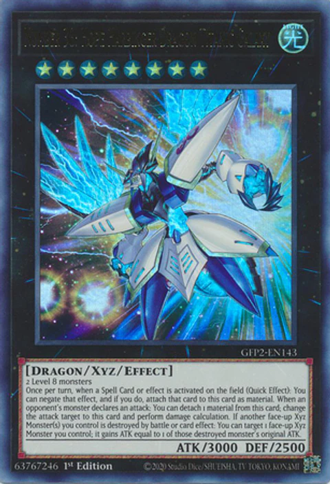 Number 38: Hope Harbinger Dragon Titanic Galaxy - GFP2-EN143 - Ultra Rare