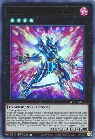 Salamangreat Blaze Dragon - GFP2-EN025 - Ultra Rare 1