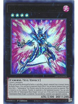 Salamangreat Blaze Dragon - GFP2-EN025 - Ultra Rare