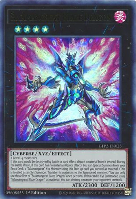 Salamangreat Blaze Dragon - GFP2-EN025 - Ultra Rare
