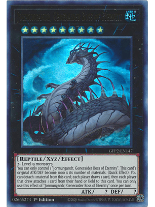Jormungandr, Generaider Boss of Eternity - GFP2-EN147 - Ultra Rare