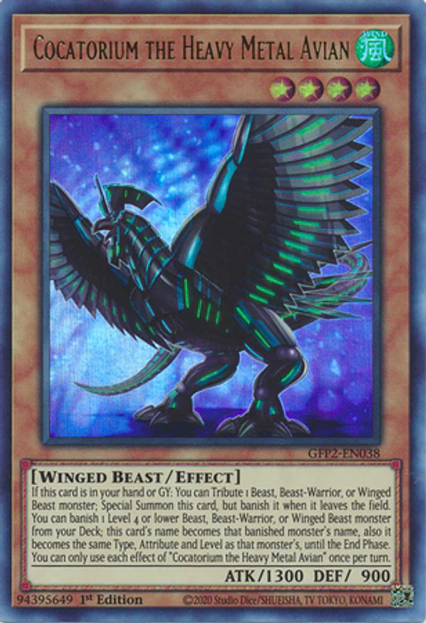 Cocatorium the Heavy Metal Avian - GFP2-EN038 - Ultra Rare
