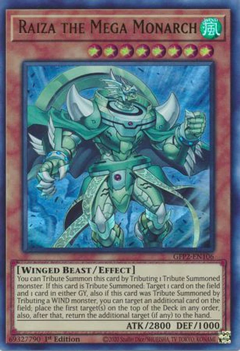 Raiza the Mega Monarch - GFP2-EN106 - Ultra Rare
