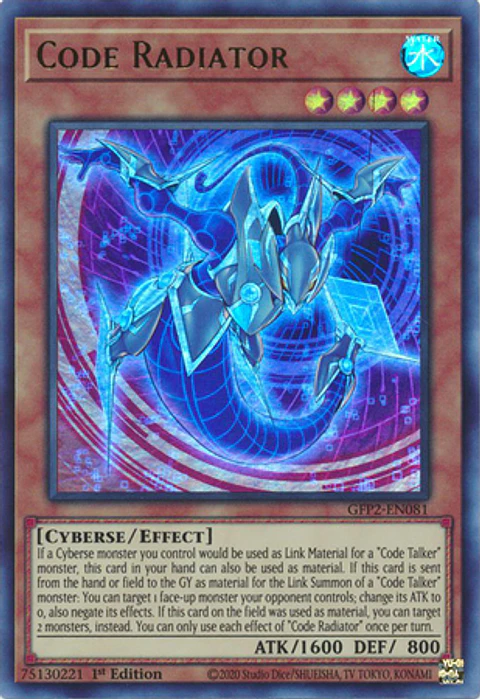 Code Radiator - GFP2-EN081 - Ultra Rare