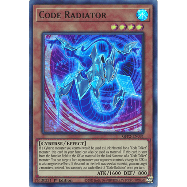 Code Radiator - GFP2-EN081 - Ultra Rare
