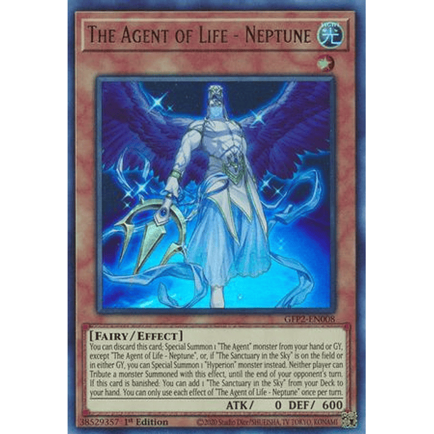The Agent of Life - Neptune - GFP2-EN008 - Ultra Rare