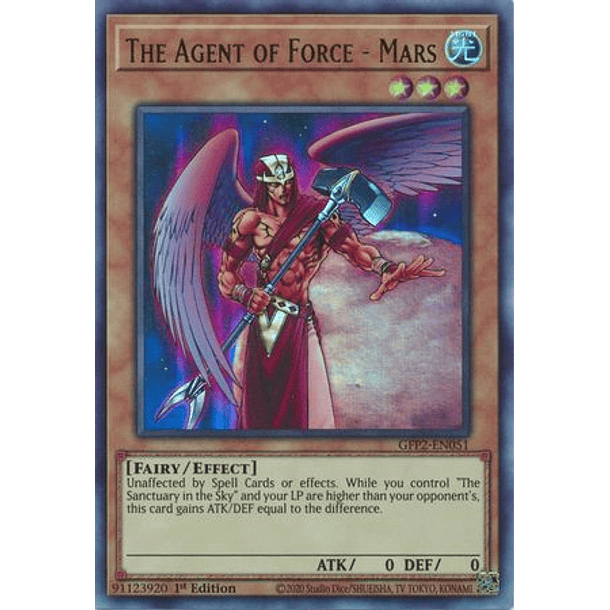 The Agent of Force - Mars - GFP2-EN051 - Ultra Rare