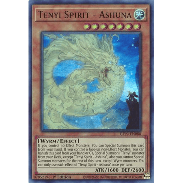 Tenyi Spirit - Ashuna - GFP2-EN088 - Ultra Rare