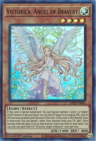 Victorica, Angel of Bravery - GFP2-EN042 - Ultra Rare 1