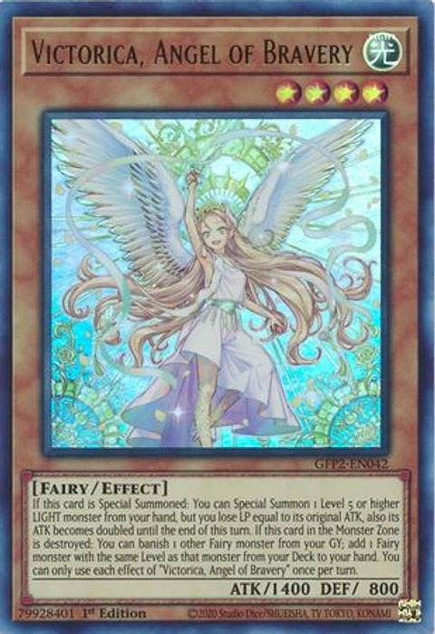 Victorica, Angel of Bravery - GFP2-EN042 - Ultra Rare