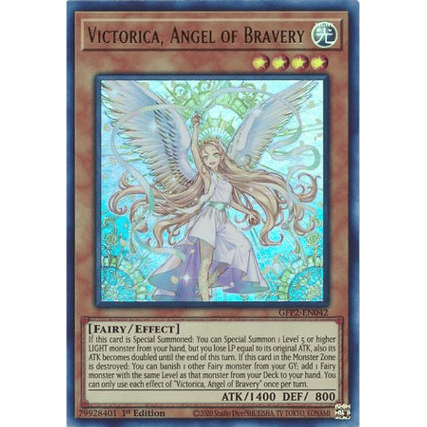 Victorica, Angel of Bravery - GFP2-EN042 - Ultra Rare