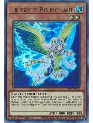 The Agent of Mystery - Earth - GFP2-EN050 - Ultra Rare