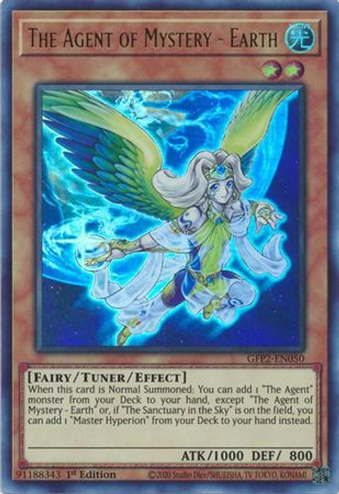 The Agent of Mystery - Earth - GFP2-EN050 - Ultra Rare