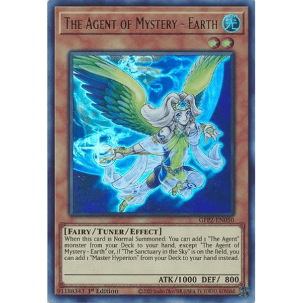 The Agent of Mystery - Earth - GFP2-EN050 - Ultra Rare