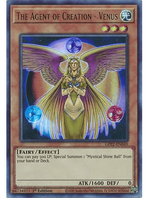 The Agent of Creation - Venus - GFP2-EN049 - Ultra Rare