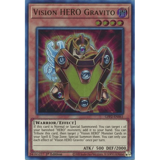 Vision HERO Gravito - GFP2-EN061 - Ultra Rare
