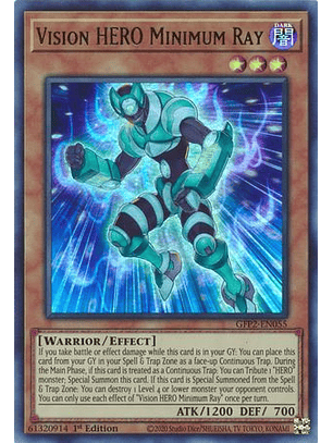 Vision HERO Minimum Ray - GFP2-EN055 - Ultra Rare