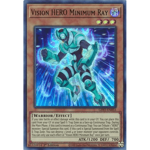 Vision HERO Minimum Ray - GFP2-EN055 - Ultra Rare