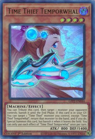 Time Thief Temporwhal - GFP2-EN044 - Ultra Rare 1