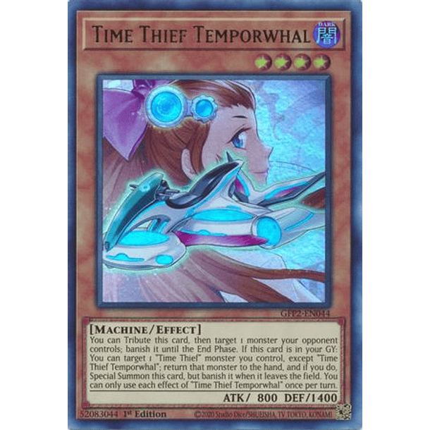 Time Thief Temporwhal - GFP2-EN044 - Ultra Rare