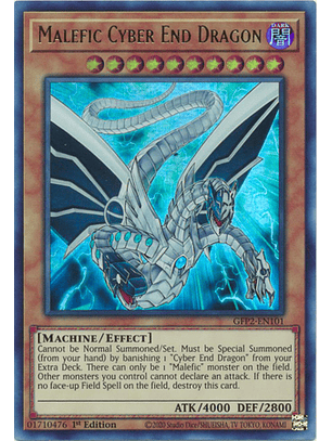 Malefic Cyber End Dragon - GFP2-EN101 - Ultra Rare