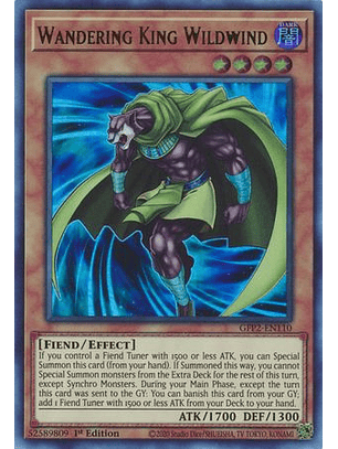 Wandering King Wildwind - GFP2-EN110 - Ultra Rare