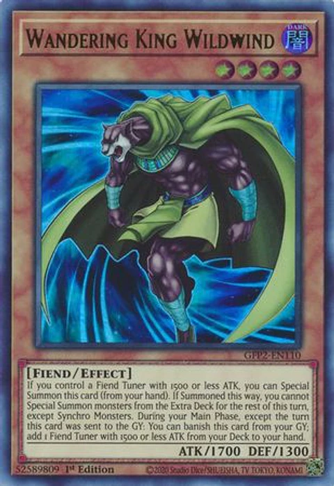 Wandering King Wildwind - GFP2-EN110 - Ultra Rare