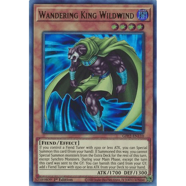 Wandering King Wildwind - GFP2-EN110 - Ultra Rare