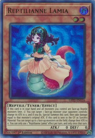 Reptilianne Lamia - GFP2-EN116 - Ultra Rare 1