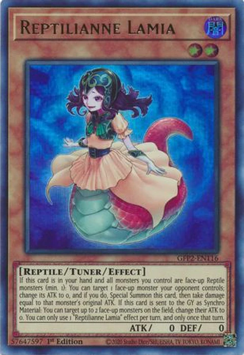 Reptilianne Lamia - GFP2-EN116 - Ultra Rare