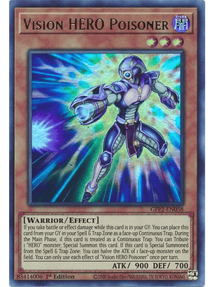 Vision HERO Poisoner - GFP2-EN058 - Ultra Rare
