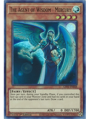 The Agent of Wisdom - Mercury - GFP2-EN048 - Ultra Rare