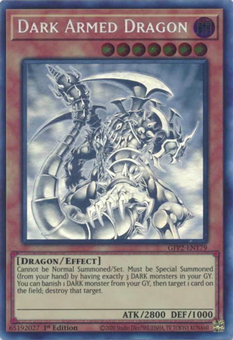 Dark Armed Dragon - GFP2-EN178 - Ghost Rare