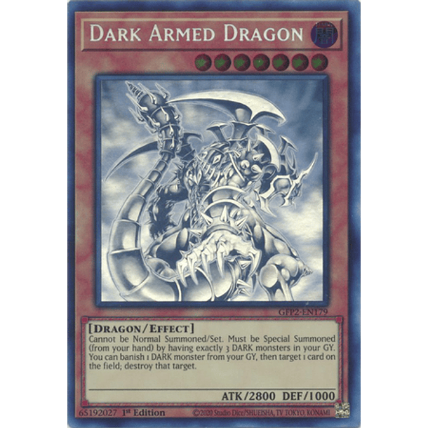 Dark Armed Dragon - GFP2-EN178 - Ghost Rare