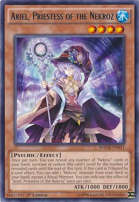 Ariel, Priestess of the Nekroz - MACR-EN031 - Rare