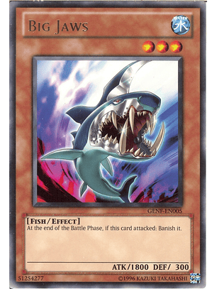 Big Jaws - GENF-EN005 - Rare