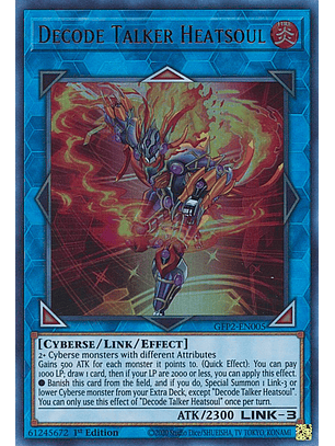 Decode Talker Heatsoul - GFP2-EN005 - Ultra Rare