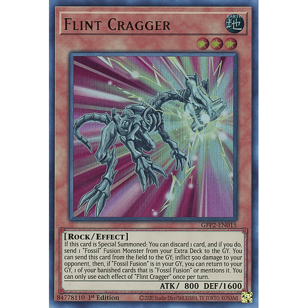 Flint Cragger - GFP2-EN015 - Ultra Rare