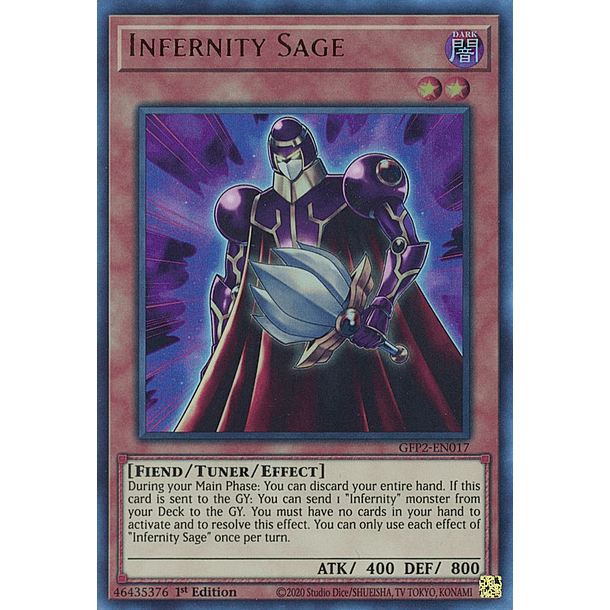 Infernity Sage - GFP2-EN017 - Ultra Rare