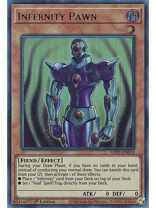 Infernity Pawn - GFP2-EN018 - Ultra Rare