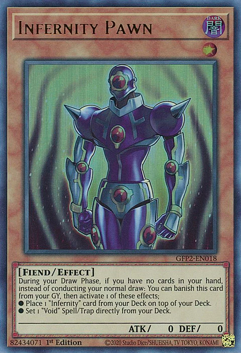 Infernity Pawn - GFP2-EN018 - Ultra Rare