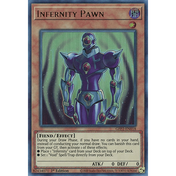 Infernity Pawn - GFP2-EN018 - Ultra Rare
