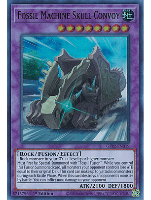 Fossil Machine Skull Convoy - GFP2-EN019 - Ultra Rare