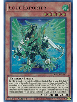 Code Exporter - GFP2-EN024 - Ultra Rare